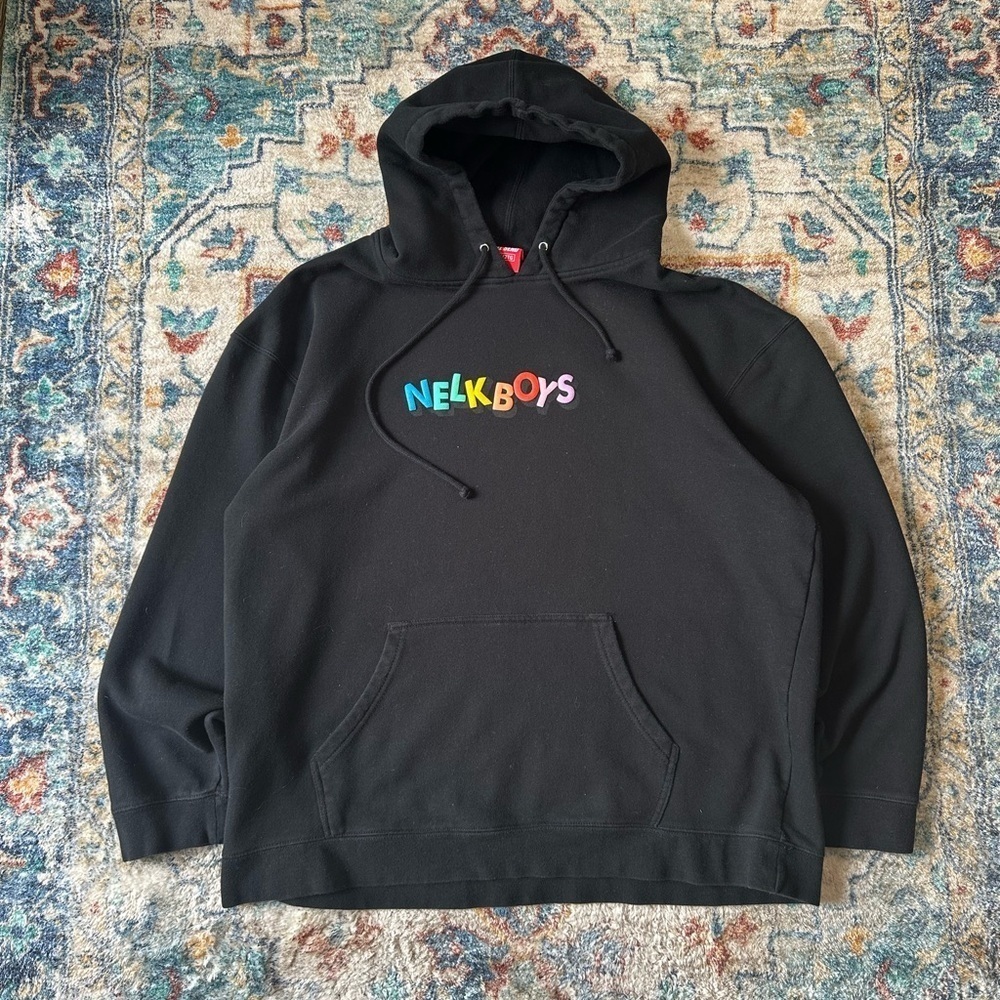Full Send Nelk Boys Spellout Hoodie Size XXL